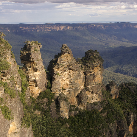 (CreativeWork) Three Sisters by Iain Dainty. Photograph. Shop online at Bluethumb.