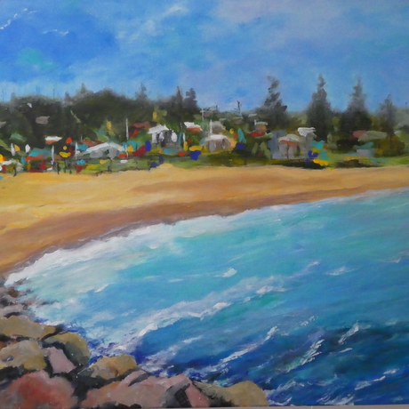 Avoca Beach is one of the favourite surfing beaches on the central coast