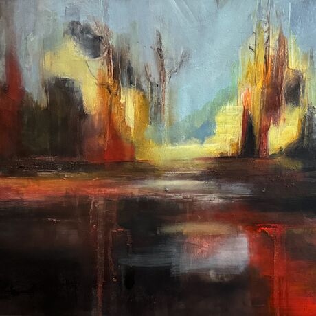 Capturing ethereal mood in an abstracted landscape