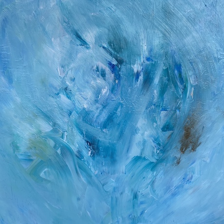 (CreativeWork) Oceans Desire  by Talisha Jones. Acrylic. Shop online at Bluethumb.