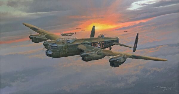 Avro Lancaster 'G for George' by Steve Heyen