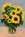 Sunflowers in the vase 