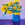 Yellow sunflowers in a blue vase on a shiny table, with reflections of the vase on the table.