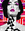 portrait of a woman, influenced by the pop culture of the 80's. Very graphic, strong primary colours and black and white.