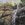 Waterfall flowing over rocks and through the bush