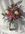 Bunch of flowers in glass vase with Red Gum Flowers, Grevilleas, banksia and kangaroo paws