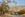 Rural view from lookout with rocks and trees