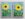 Diptych. One big bright sunflower in each work, blue cloudy sky above and green, yellow grass with some violet there.