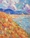 (CreativeWork) Mountains to the Sea by Barry Back. Oil. Shop online at Bluethumb.