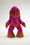 A large hairy pink figure slouching backwards