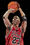 Celebrity basketballer Michael Jordan 23 shooting basketball