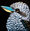 Kookaburra bird painting