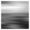 black and white seascape in abstract form