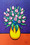 Pink Tulips in Yellow Vase