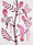 (CreativeWork) Magenta Birds and Proteas by Sally Browne. Other Media. Shop online at Bluethumb.