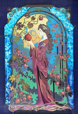 My favorite style is Art Nouveau, inspired by the beauties of Alphonse Mucha