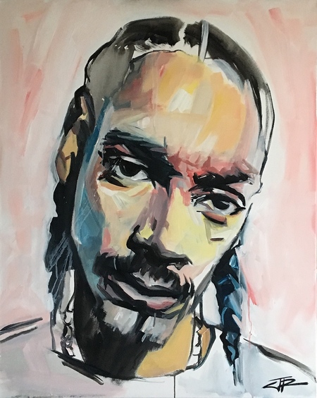 Snoop buy dog painting