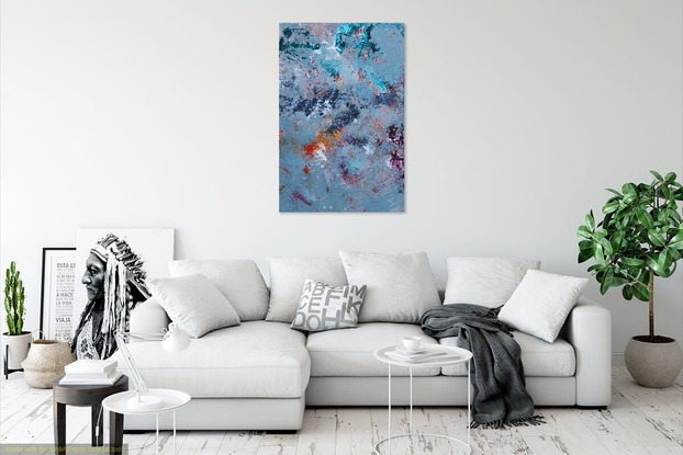 (CreativeWork) Arcadian Peace by James Baker. Acrylic. Shop online at Bluethumb.