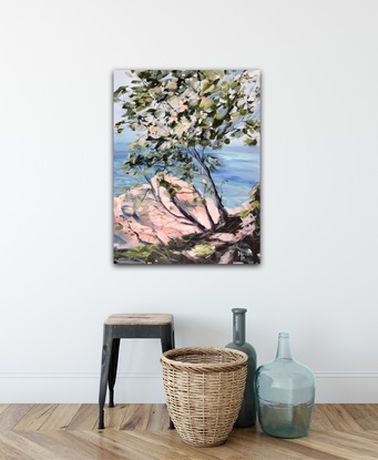 (CreativeWork) Noosa National Park II by 🎨 Meredith Howse. Acrylic. Shop online at Bluethumb.