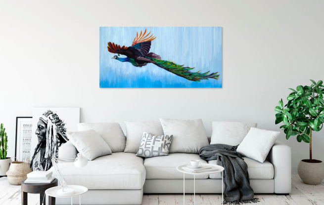 (CreativeWork) Wings of Fire - III by PRIYA GORE. Acrylic. Shop online at Bluethumb.