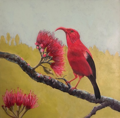 (CreativeWork) I'iwi by Robert Rogers. Acrylic. Shop online at Bluethumb.