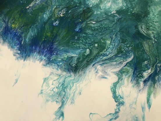 (CreativeWork) Sea Drift by Sonia Crockett. Acrylic. Shop online at Bluethumb.