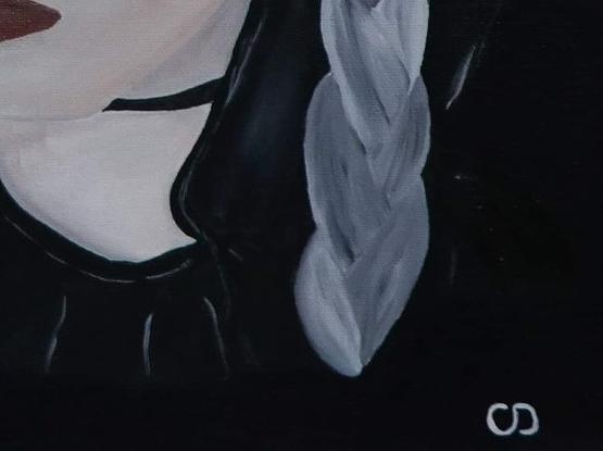 (CreativeWork) DELILAH by Chelsea Dawson. Oil. Shop online at Bluethumb.