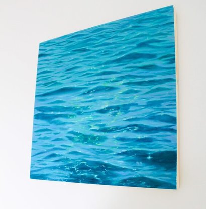 (CreativeWork) Summer Tides by Jacinta Pierce. Oil. Shop online at Bluethumb.