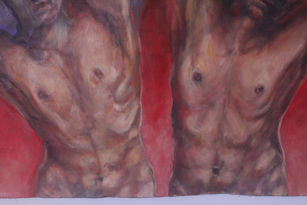 (CreativeWork) Embodiments of shifting introspection II by Tullia Williams. Oil. Shop online at Bluethumb.