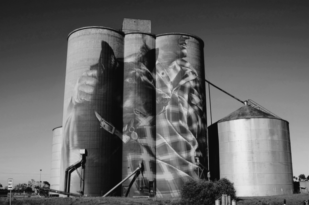 (CreativeWork) SILOS-Mildura . by Roney Senanayake. Other Media. Shop online at Bluethumb.