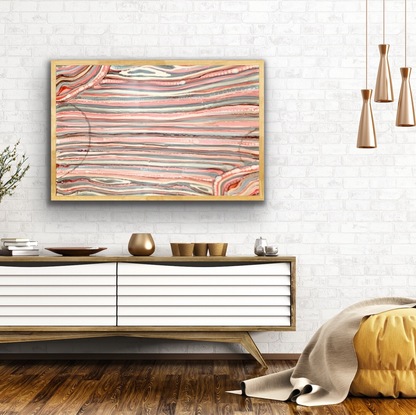 (CreativeWork) Rock layers by Skye Williams. Other Media. Shop online at Bluethumb.