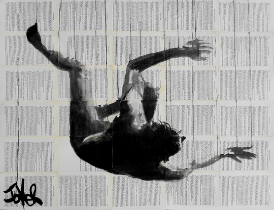 (CreativeWork) THE PLUNGE by loui jover. Mixed Media. Shop online at Bluethumb.