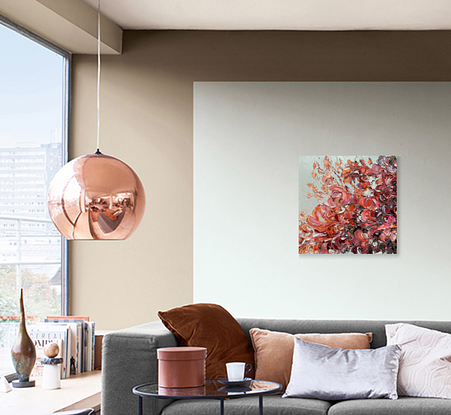 (CreativeWork) Magnolia No 13 by Liliana Gigovic. Oil. Shop online at Bluethumb.