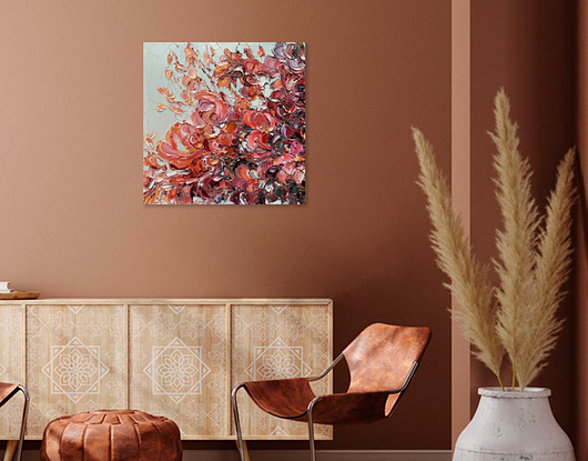 (CreativeWork) Magnolia No 13 by Liliana Gigovic. Oil. Shop online at Bluethumb.