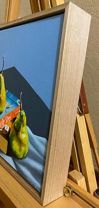 (CreativeWork) Pears With Danielle Steel by Usha Bachhil. Oil. Shop online at Bluethumb.