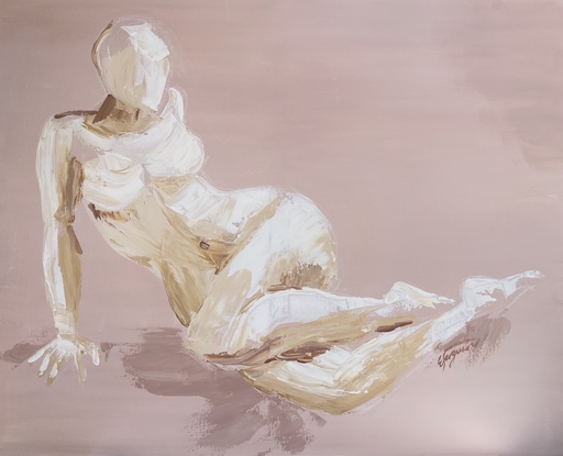 Reclining nude female 