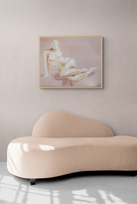 Reclining nude female 