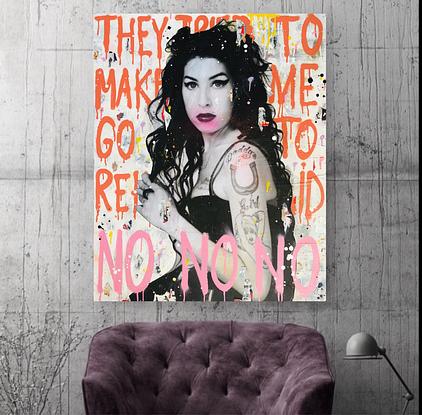 Street Art Amy Winehouse 