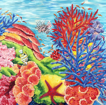 Coral Reef Life by Irina Redine