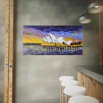 Beautiful landscapes in Australia always gives positive vibes. This is a 100% hand painted, beautiful gift to your family and friends. A unique piece for interior. All commissions welcomed.