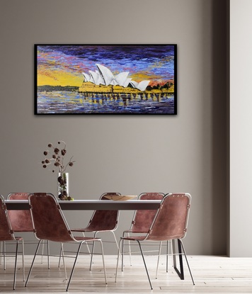 Beautiful landscapes in Australia always gives positive vibes. This is a 100% hand painted, beautiful gift to your family and friends. A unique piece for interior. All commissions welcomed.