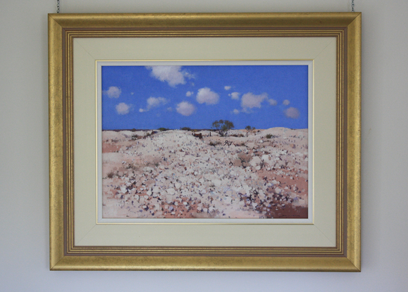 A view of the opal field of white cliffs.