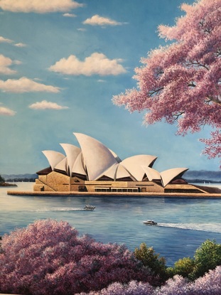 A scenic view of the Sydney Opera House