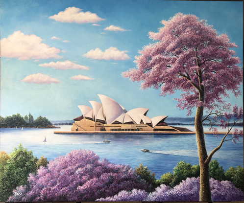 A scenic view of the Sydney Opera House