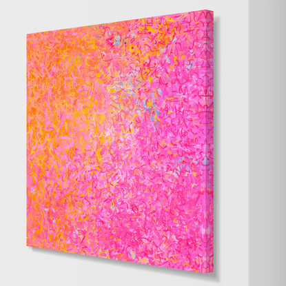 Neon Pink and orange bright Limited Edition Print