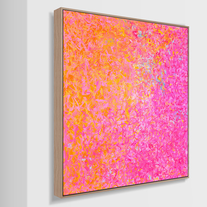 Neon Pink and orange bright Limited Edition Print