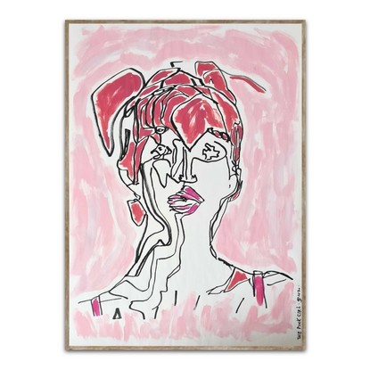 Wing's style is reminiscent of Picasso and Matisse. Her Fauvist-inspired drawings have become something of a sensation; popping up everywhere in galleries and online circles worldwide. Inspired by sculptures and statues, most of her creations are done in one go: the pen or paintbrush doesn’t leave the paper until the figure is complete