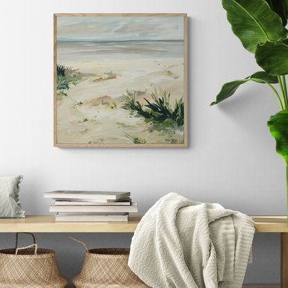 beach landscape painting