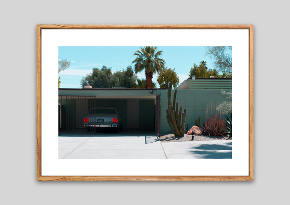 desert mid-century Palm Springs classic car architecture
