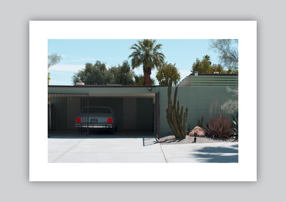 desert mid-century Palm Springs classic car architecture
